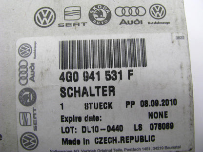 New Genuine Headlight Head Lamp Switch OEM Audi 4G0941531F