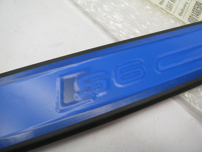 NEW OEM Front Right S-Line Door Sill Scuff Plate Illuminated 4G0947406H For Audi