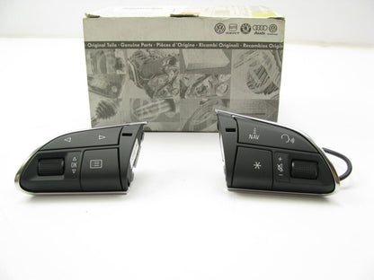 NEW OEM 2012-2017 Audi A8 4H Steering Remote Control Button Switch, Pair