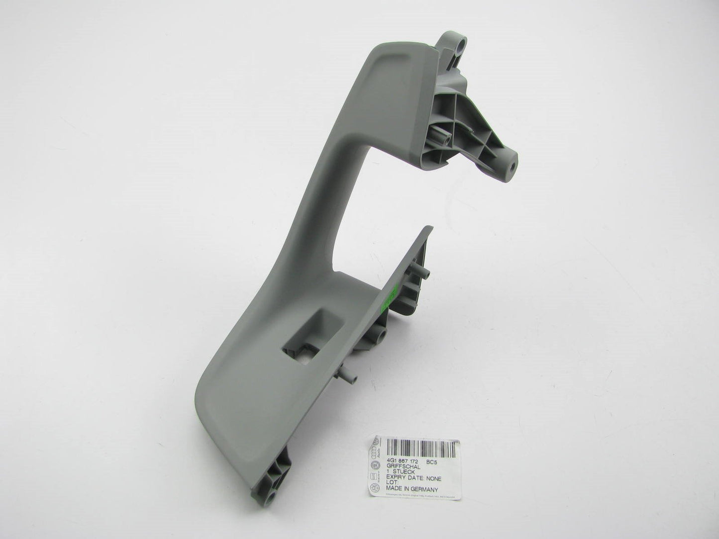 NEW - OEM Front Right Side Door Pull Handle Bezel GRAY 12-15 Audi A6, 13-15 S6