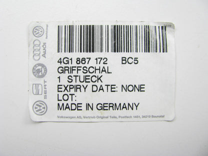 NEW - OEM Front Right Side Door Pull Handle Bezel GRAY 12-15 Audi A6, 13-15 S6
