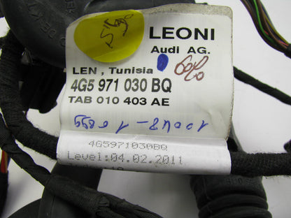 NEW - OEM Genuine Front Right Side Door Wire Harness 2012-13 Audi A6 4G5971030BQ