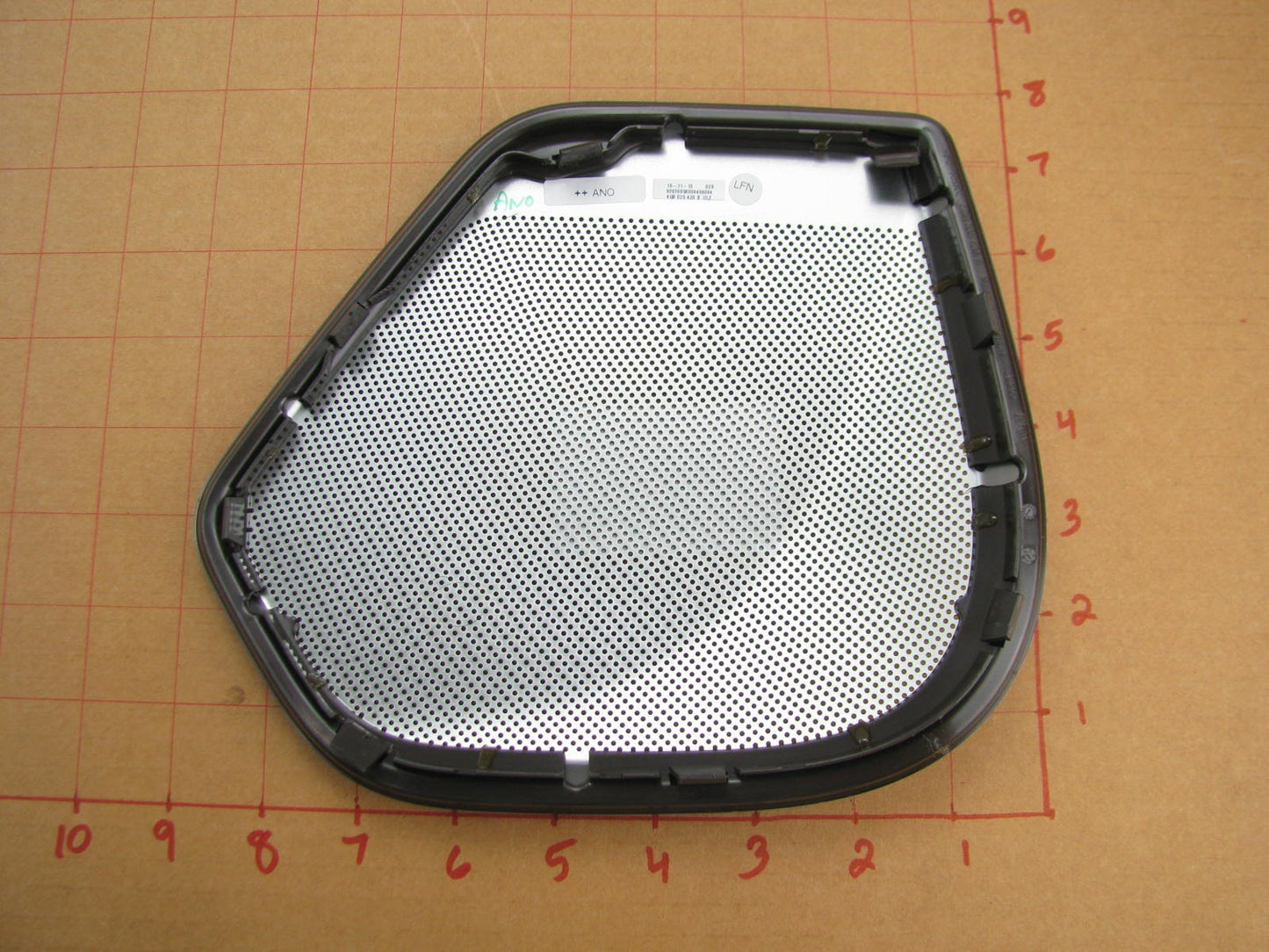 Rear Right Door Lower Speaker Grille Cover For Bang Olufsen Audi 4G8035436BDL2