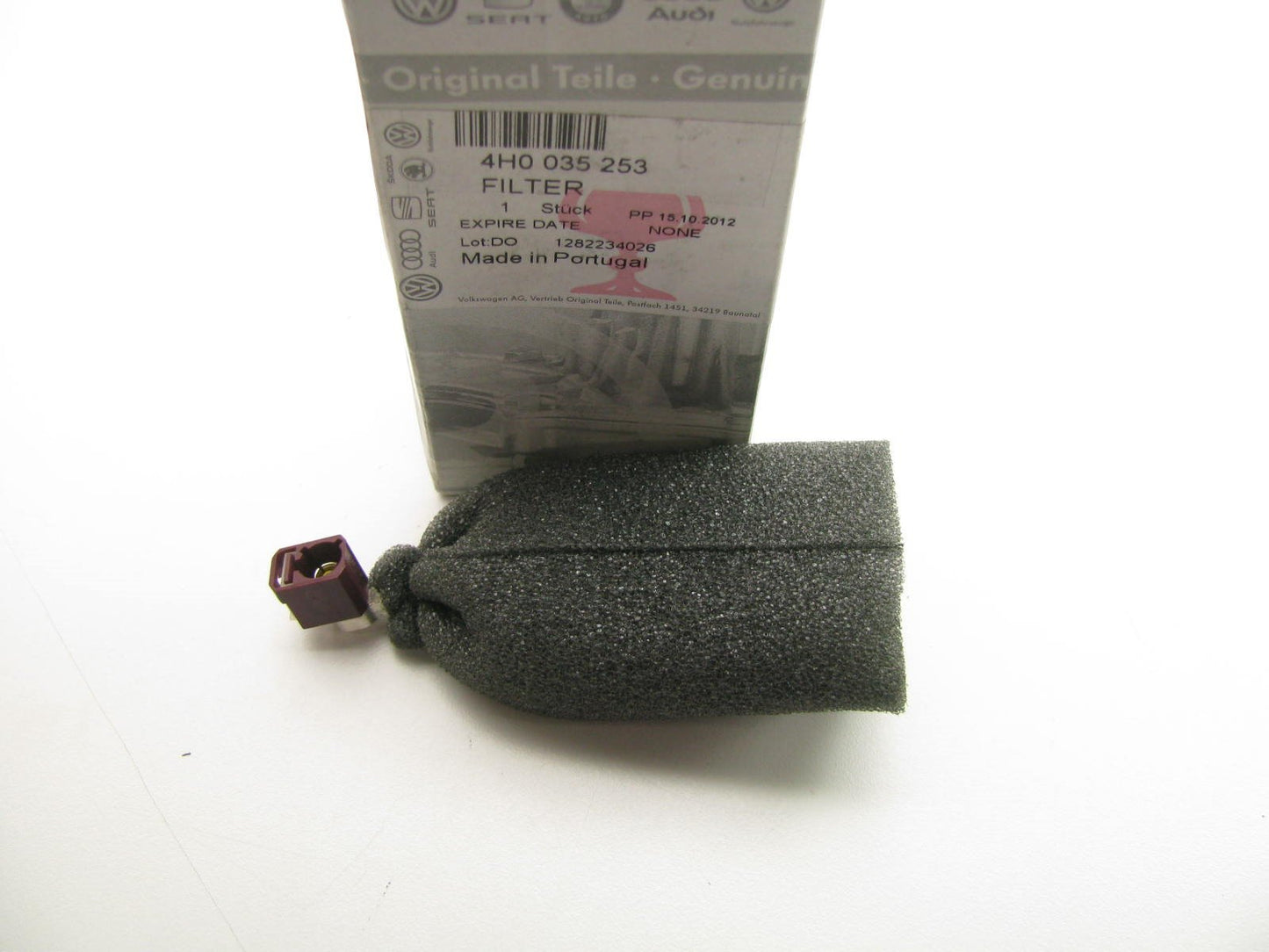 NEW - OEM VW Audi 4H0035253 Radio Antenna Noise Supression Filter