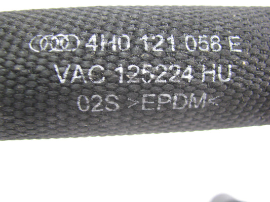 New OEM Engine Radiator Coolant Hose For Audi A8 Quattro 2013-17 4H0121058E