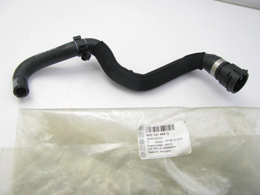 NEW OEM 4H0121449Q REAR RIGHT Engine Coolant Hose 14-16 Audi A8 Quattro 3.0L V6