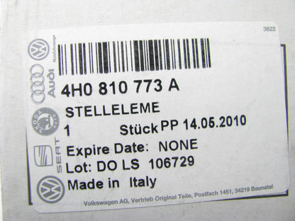 NEW GENUINE OEM Fuel Filler Door Lock Actuator Audi 4H0810773A