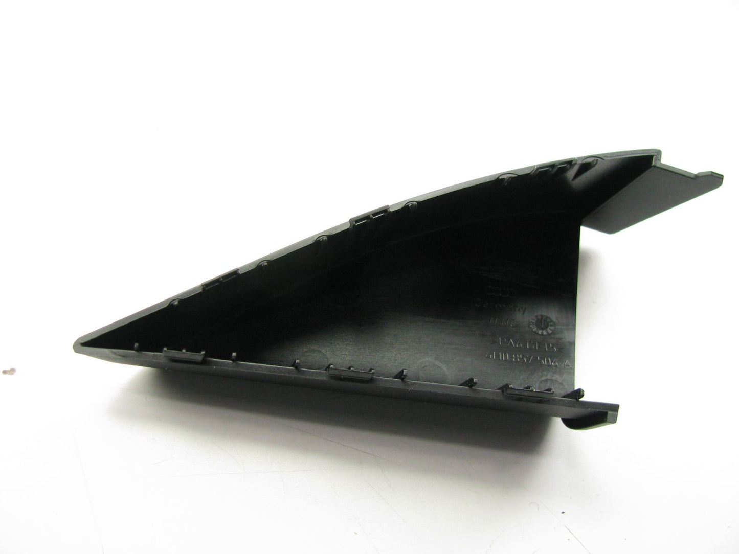 New OEM Front Right Side Door Cover Panel Trim BLACK Audi 4H0857506A4PK