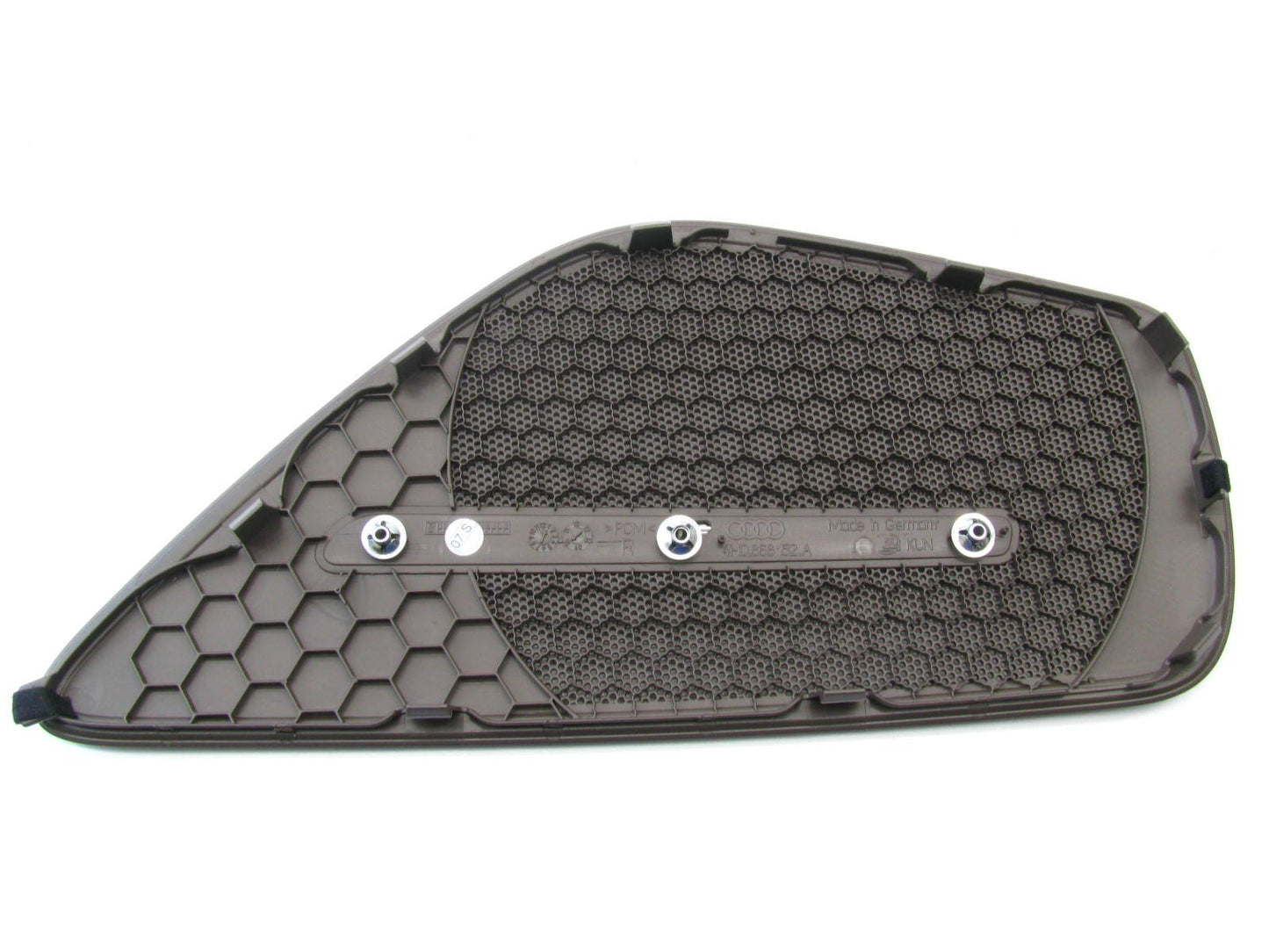 New Front Lower Right Door Speaker Grille Cover Brown OEM Audi 4H0868152ADC1