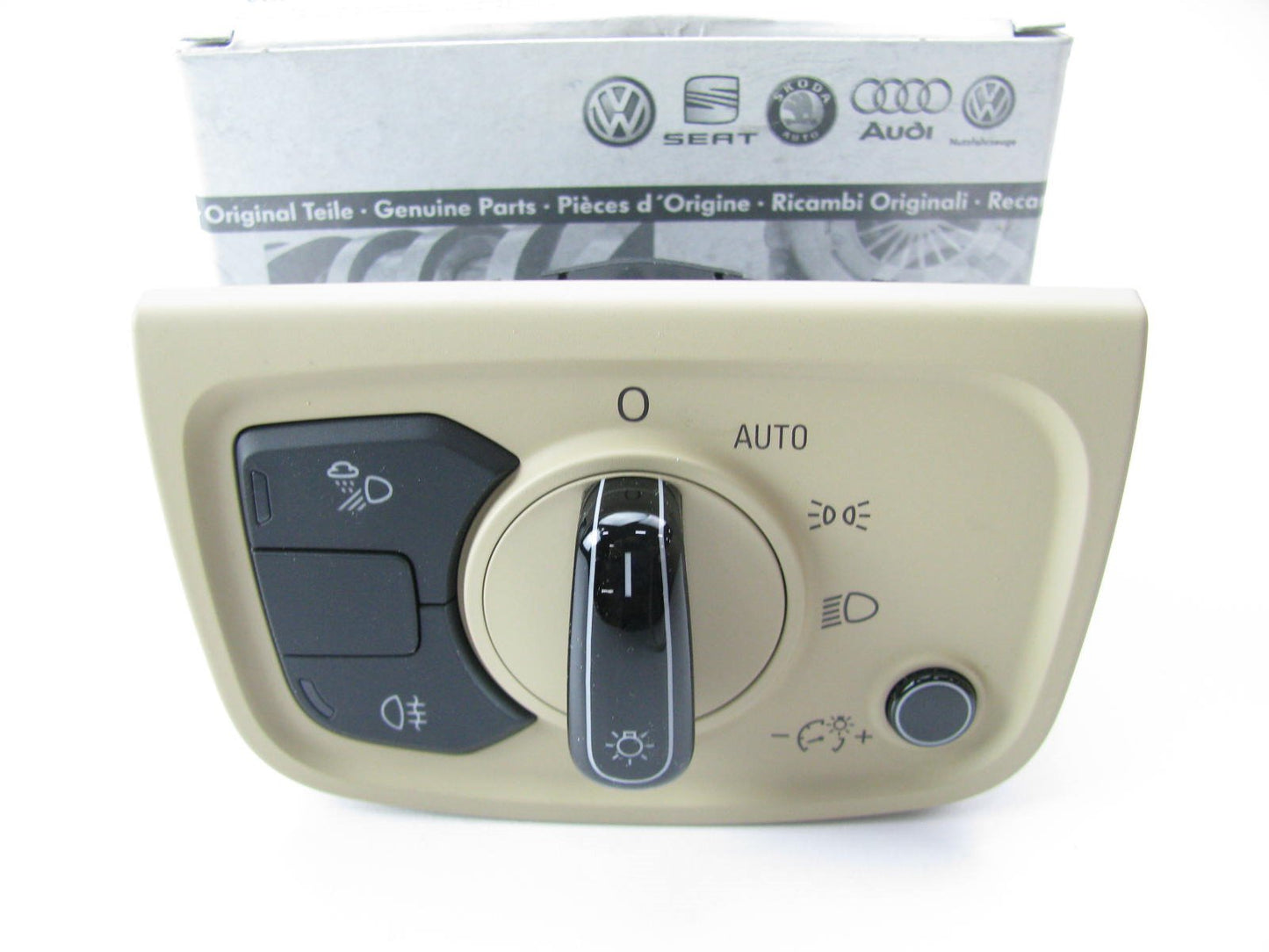 NEW - OEM Genuine Headlight Lamp Switch Beige - 2015-2016 Audi A8 4H0941531BBH9