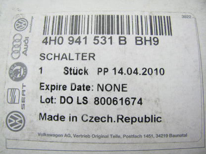 NEW - OEM Genuine Headlight Lamp Switch Beige - 2015-2016 Audi A8 4H0941531BBH9