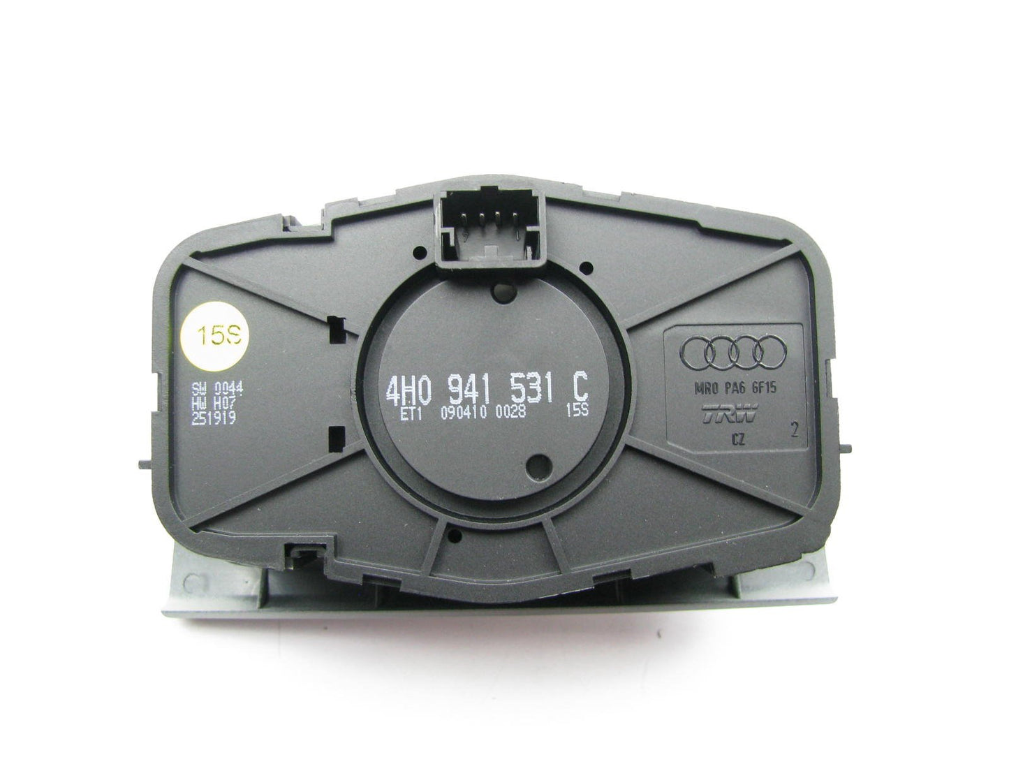 NEW - OEM Headlight Lamp Switch Crystal Silver 11-16 Audi A8 Quattro, 13-15 S8