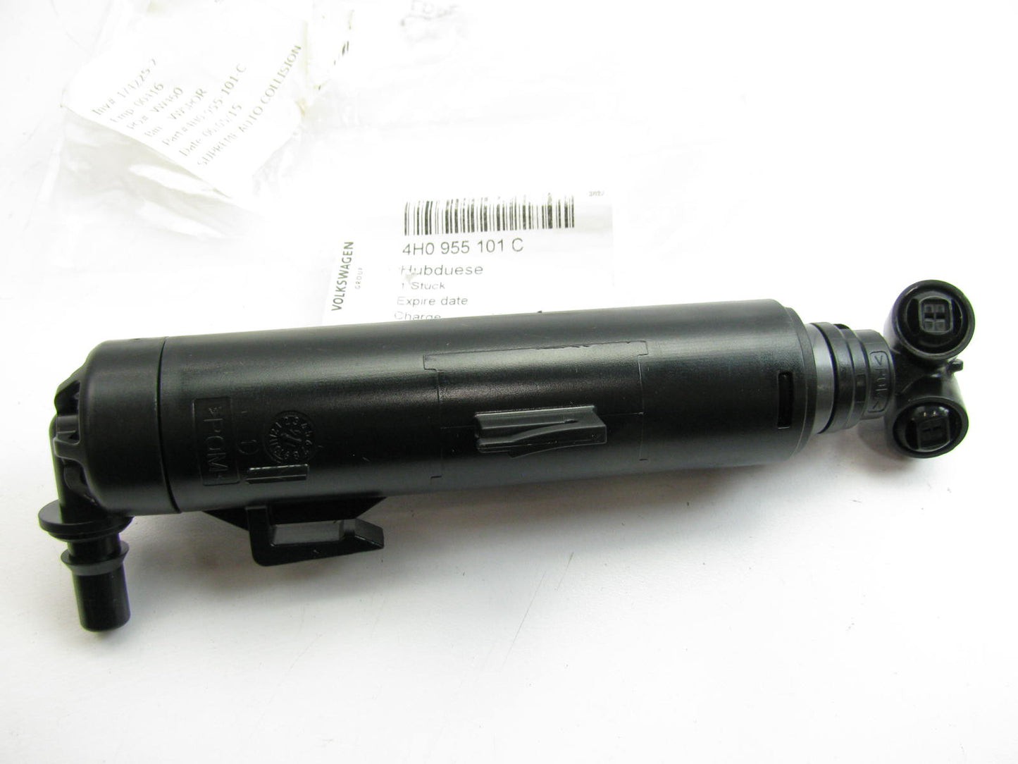 New Genuine Front Left Headlight Washer Jet Nozzle Cylinder OEM Audi 4H0955101C