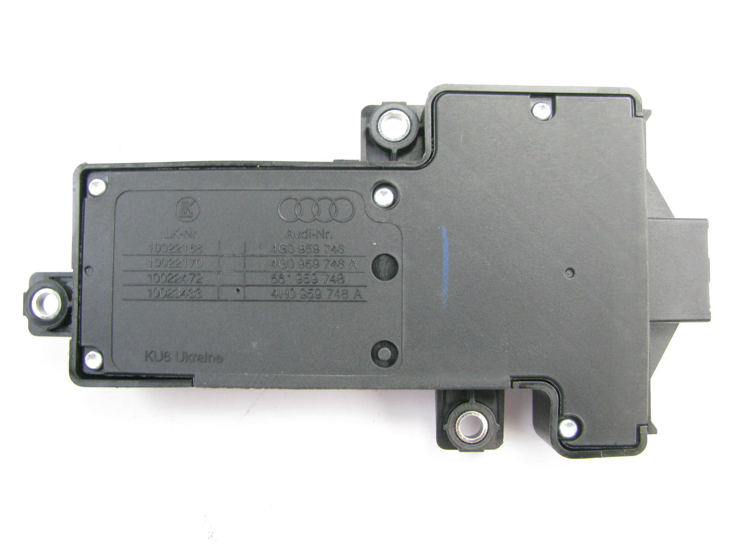 NEW - OEM VW Audi 4H0959748A Front Right Seat Switch 2011-17 A8 Quattro 13-17 S8
