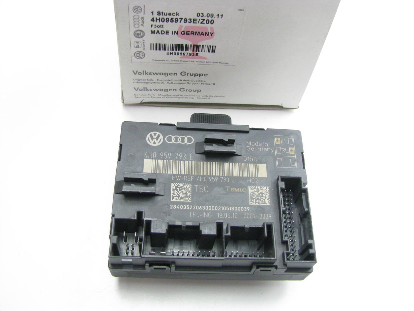 NEW GENUINE Door Control Module Computer ECU OEM Audi 4H0959793EZ00