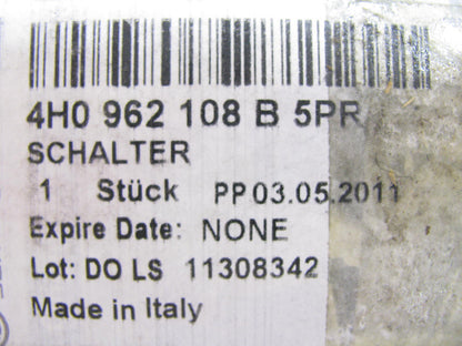 NEW GENIUNE OEM For Audi  Front/ Rear RH Pass. Door Lock Switch  4H0962108B5PR
