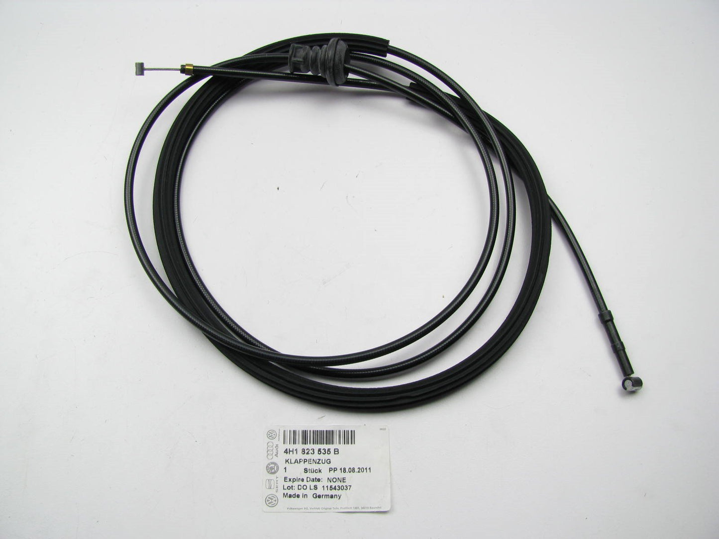 New Genuine Hood Latch Release Cable OEM For Audi 4H1823535B