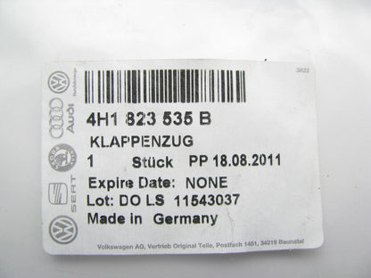 New Genuine Hood Latch Release Cable OEM For Audi 4H1823535B