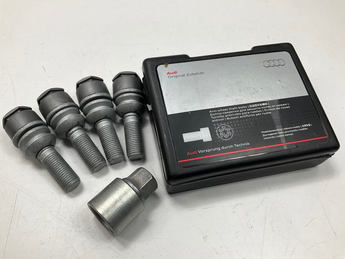 Missing Cap Tool Wheel Locks Lock Set W/ Key OEM For 2007-2015 Audi Q7 4L0071455