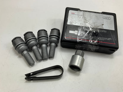 NEW GENUINE Wheel Locks Lock Set W/ Key OEM For 2007-2015 Audi Q7 4L0071455