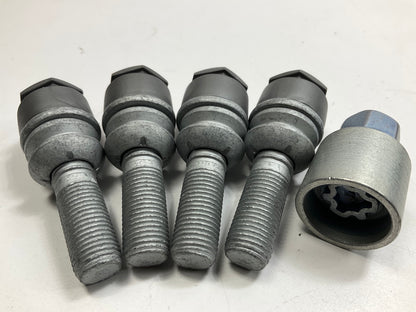 NEW GENUINE Wheel Locks Lock Set W/ Key OEM For 2007-2015 Audi Q7 4L0071455
