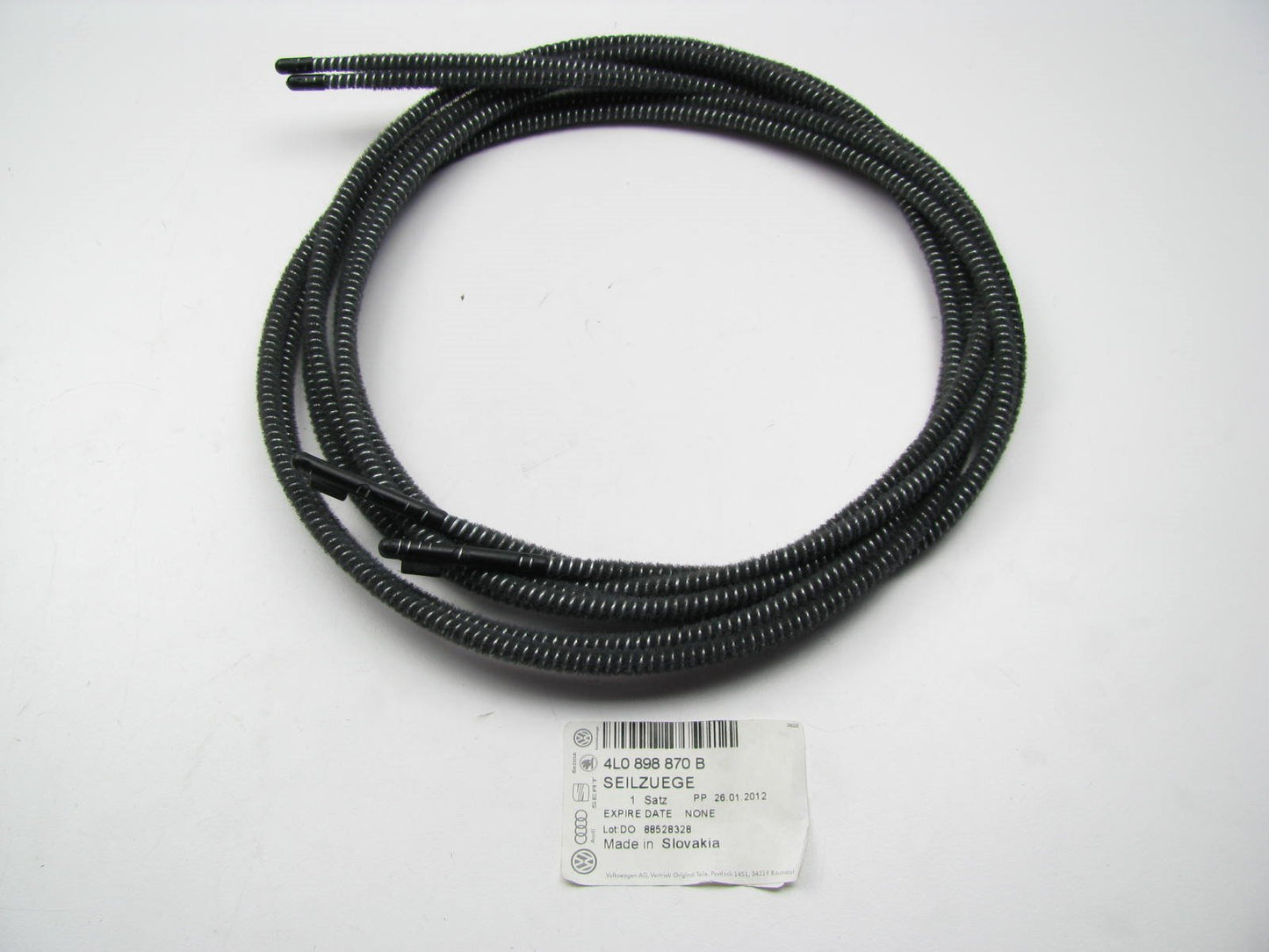 NEW - OEM 4L0898870B Center Sunroof Cable 07-15 Audi Q7