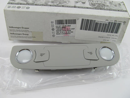 NEW GENUINE Silver Dome Lamp Map Reading Light OEM VW 4L0947111B 9NQ