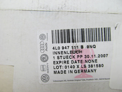 NEW GENUINE Silver Dome Lamp Map Reading Light OEM VW 4L0947111B 9NQ
