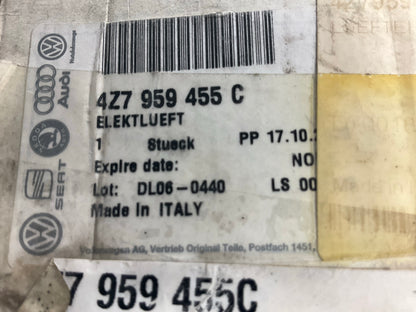NEW OEM Audi 4Z7959455C Auxiliary Electric Cooling Fan, Right Passengers Side