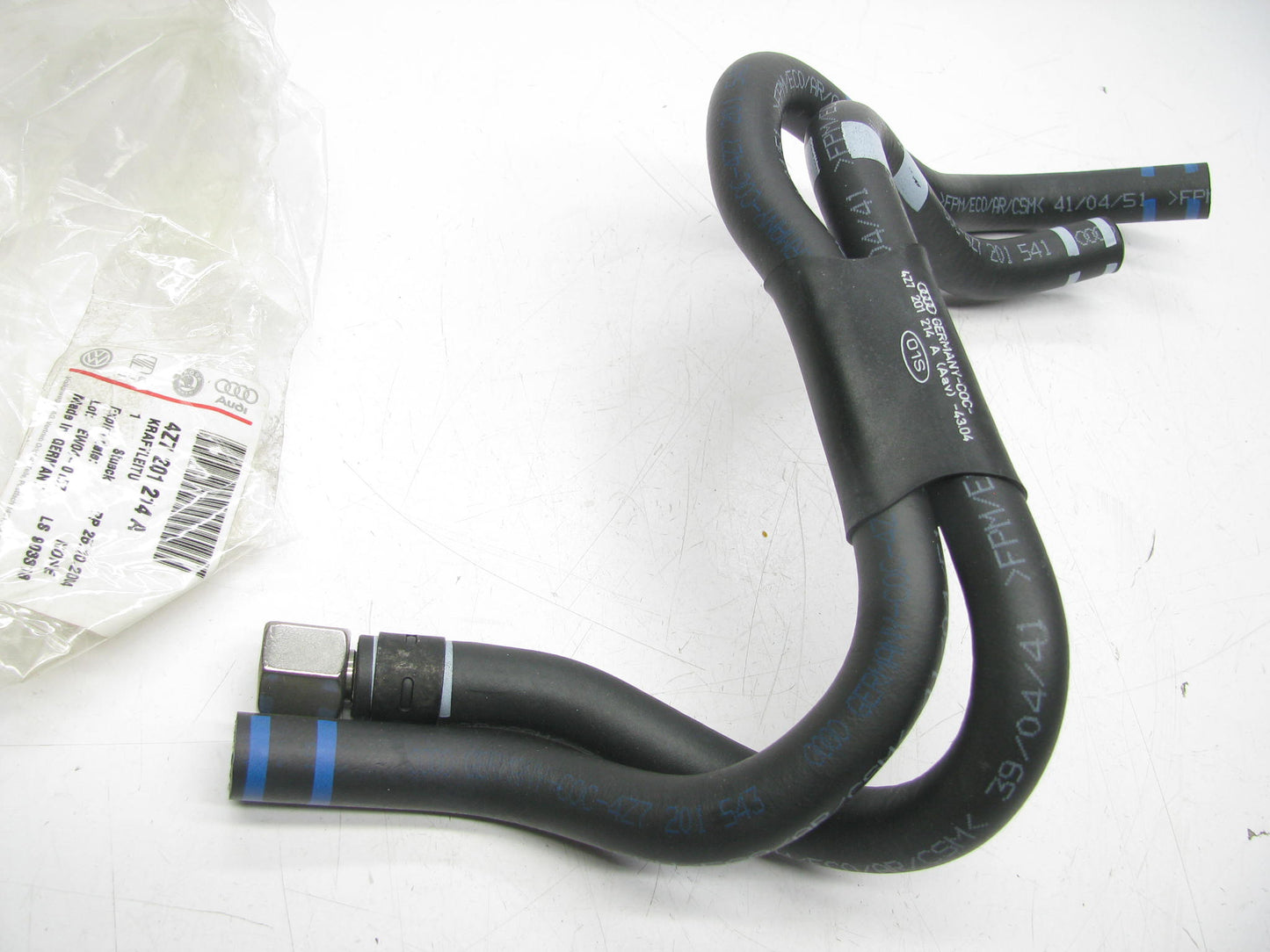 NOS OEM Audi Fuel Return And Feed Line 4Z7201214A