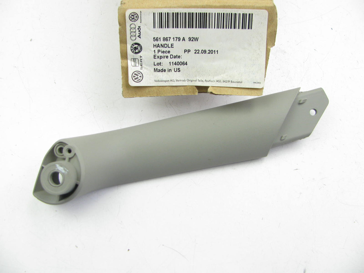 New Genuine OE Roof Assist Grab Handle For Volkswagen 12-15 Passat 561867179A92W
