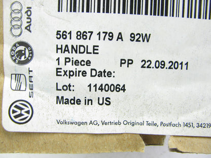 New Genuine OE Roof Assist Grab Handle For Volkswagen 12-15 Passat 561867179A92W