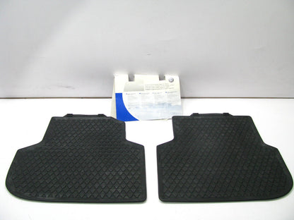 NEW VW 5C6061511-041 Rear Rubber All-Weather Floor Mats - 2011-2018 VW Jetta