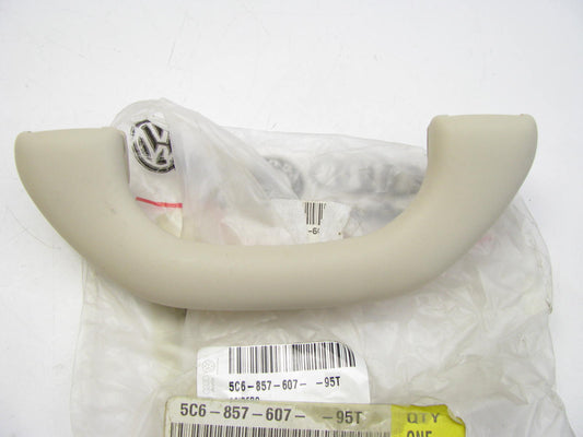 NEW - OEM VW Audi 5C685760795T Interior Roof Grip Handle Beige 2011-2017 Jetta