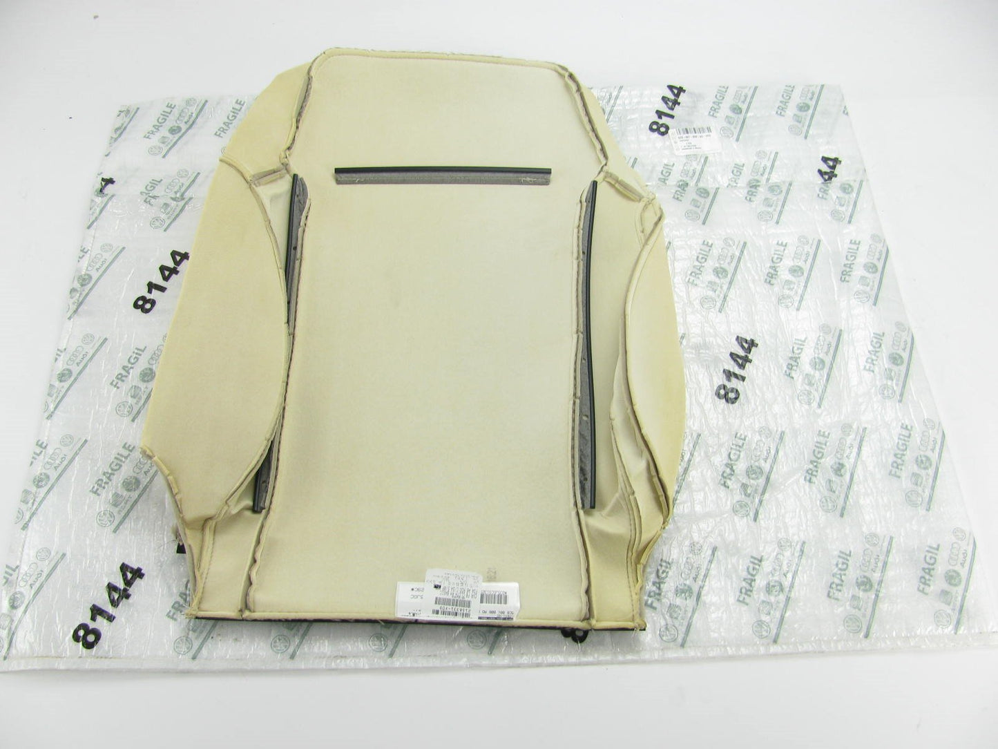 NEW - OEM Genuine Right Passengers Beige Cloth Seat Back Cover 2011-12 VW Jetta