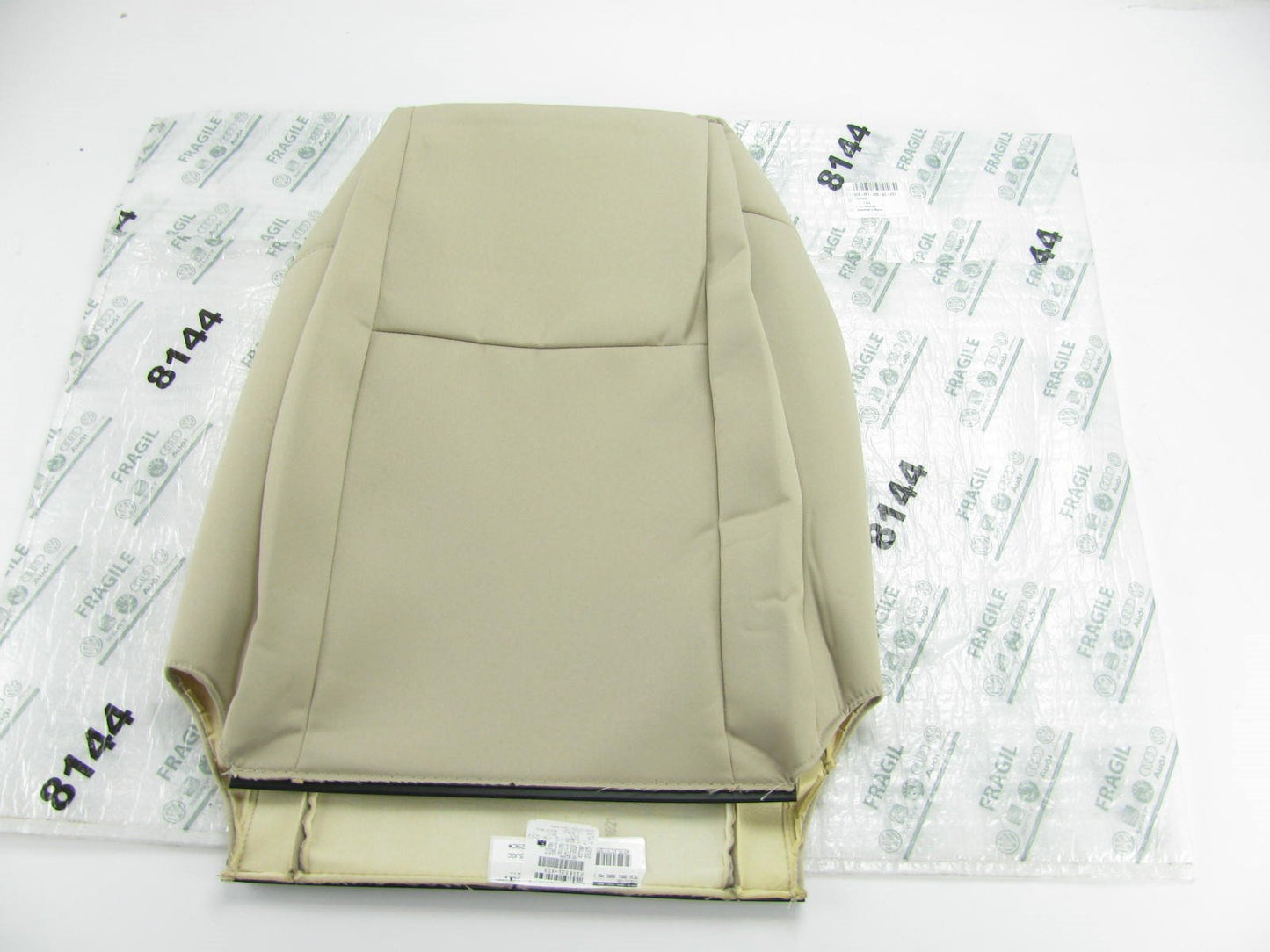 NEW - OEM Genuine Right Passengers Beige Cloth Seat Back Cover 2011-12 VW Jetta