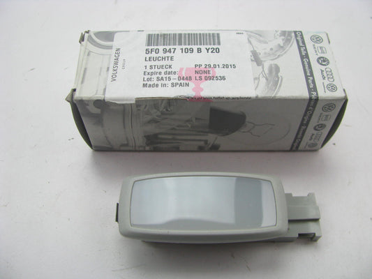NEW - OEM VW Audi 5F0947109BY20 Interior Roof Visor Lamp 2015-2017 Golf