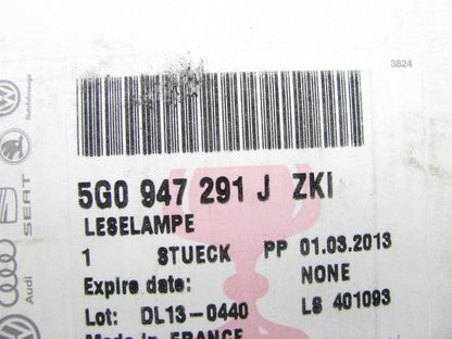 NEW - OEM VW Audi 5G0947291JZKI Interior Map Reading Dome Lamp W/O LED Package