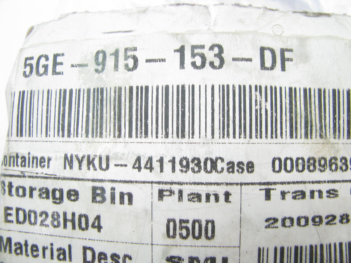NEW - OEM VW Audi 5GE-915-153-DF High Voltage Battery Connector 2014-2017 E-Golf