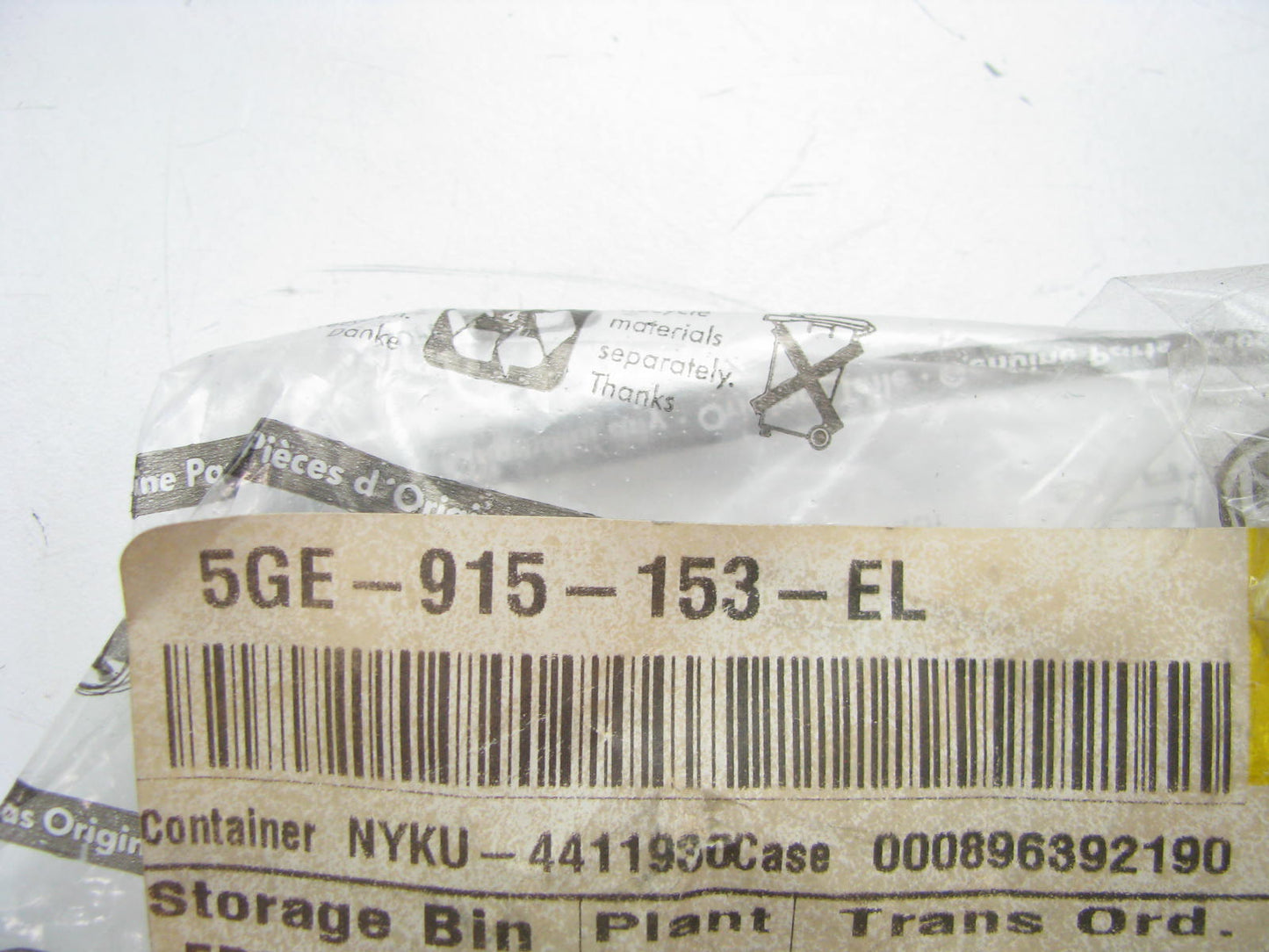 NEW - OEM VW Audi 5GE-915-153-EL High Voltage Battery Connector 2014-2017 E-Golf