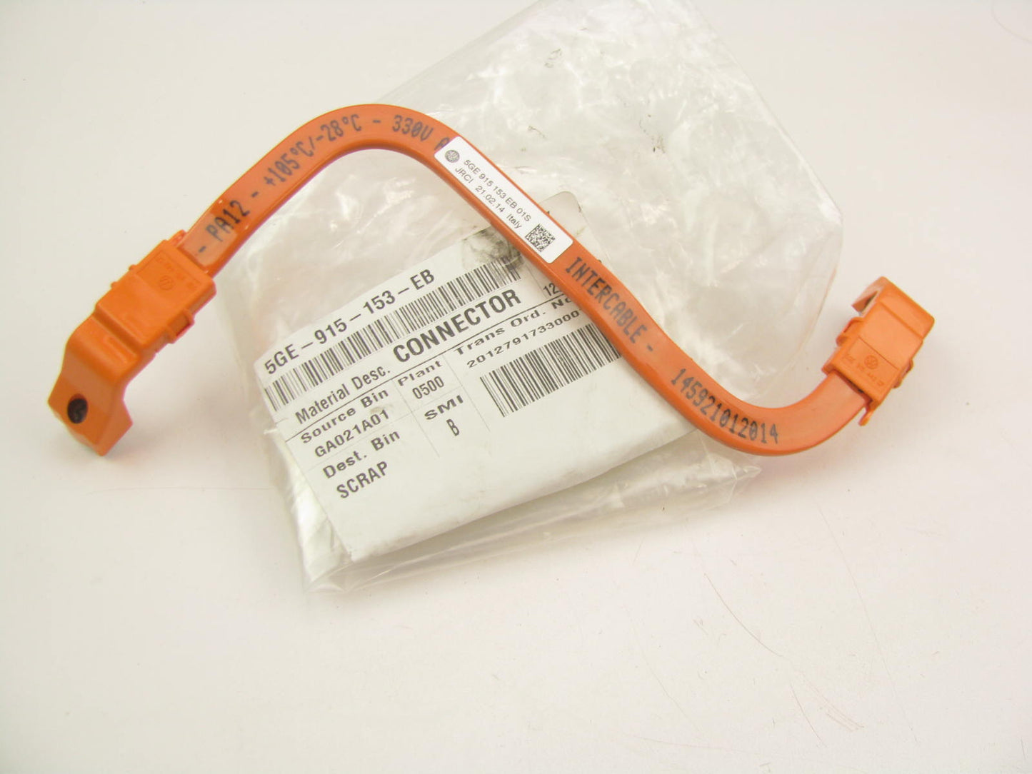 New Genuine OEM High-voltage Connector For 2016 Volkswagen E-Golf 5GE915153