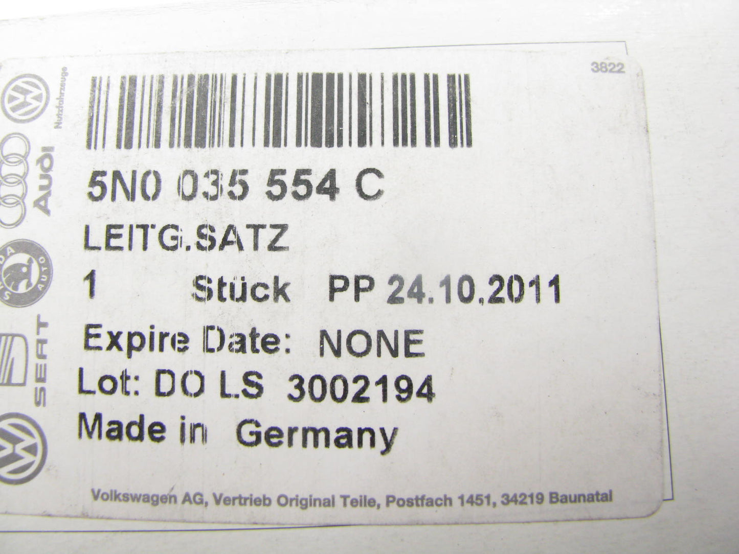New Genuine OEM MDI Cable For Volkswagen 5N0035554C