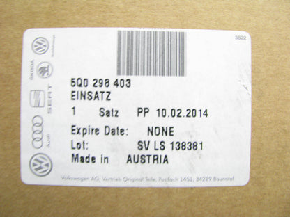 NEW OEM Audi 5Q0298403 A/C Receiver Drier Desiccant Element Dessicant Bag Kit