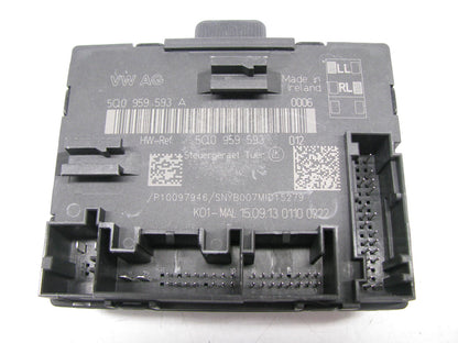 NEW - OEM VW Audi 5Q0959593AZ00 Door Control Module