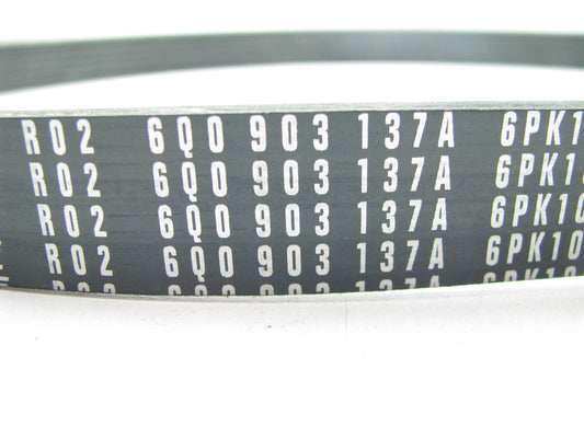 NEW - OEM VW Audi 6Q0903137A Serpentine Belt - 21mm X 1087mm - 6 Ribs
