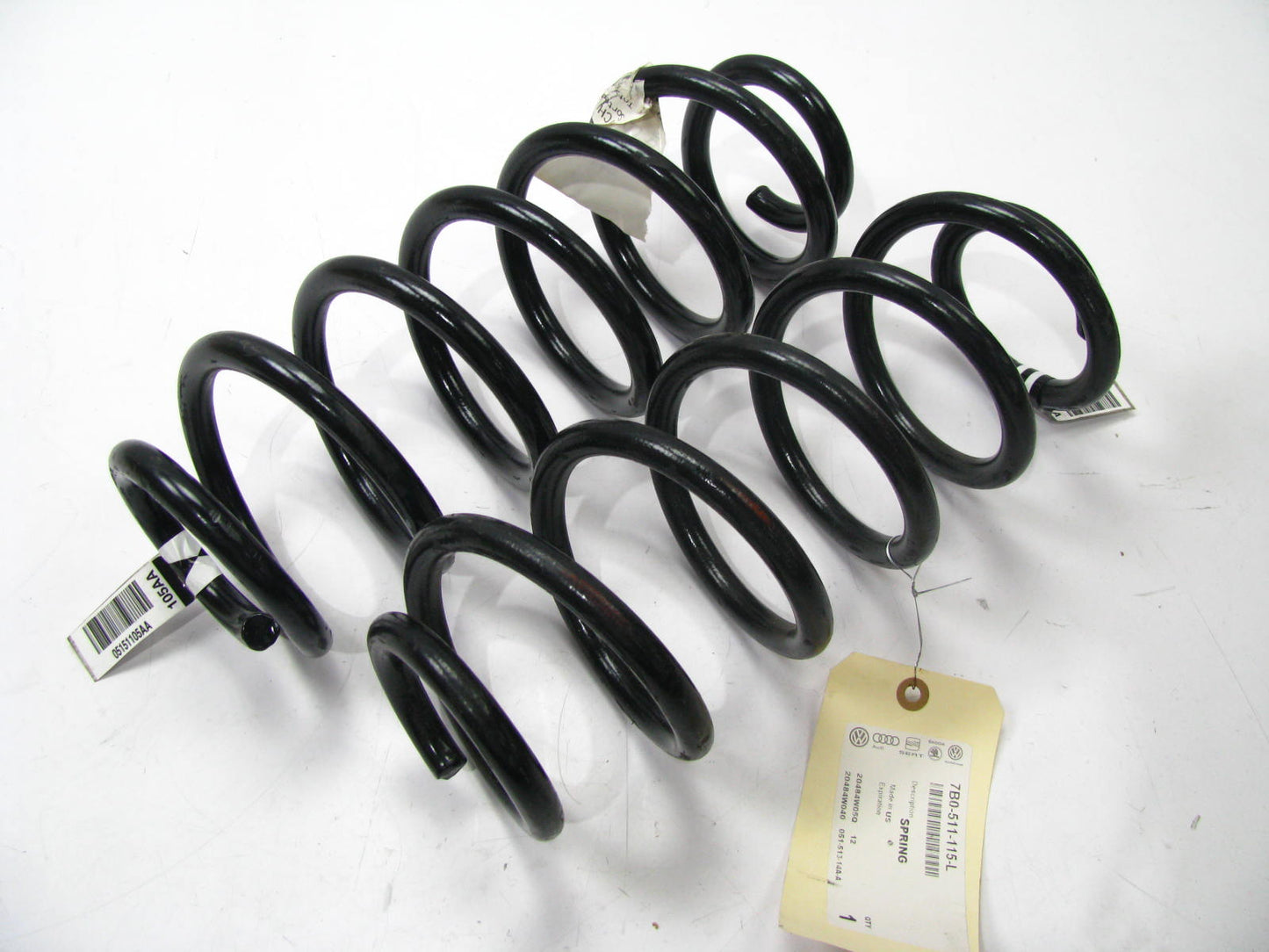 (2) NEW GENUINE Rear Coil Springs OEM For 2009-2014 VW Routan 7B0511115D