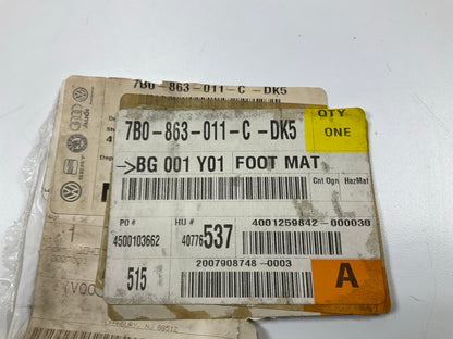NEW 4-PC Pebble Beige Floor Mat Set OEM For 2009-2011 VW Routan 7B0863011C-DK5