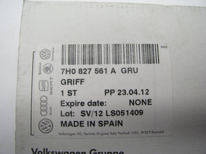 NEW GENUINE VW TRANSPORTER Minibus T5 Rear Lid Primed Handle 7H0827561A-GRU