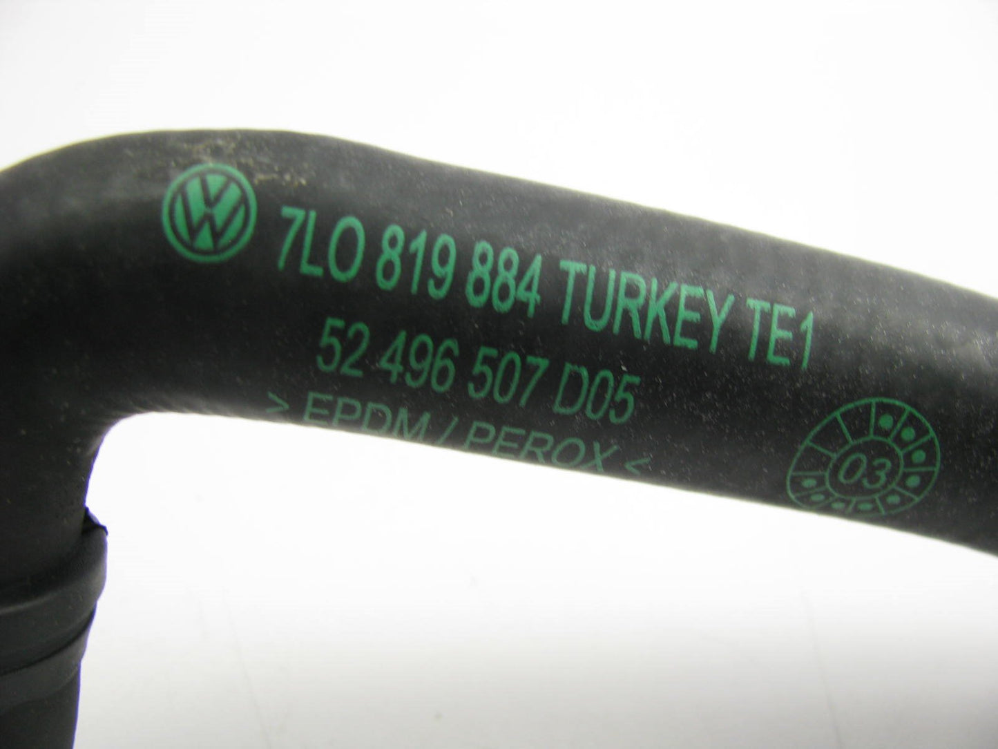 New Rear HVAC Heater Water Hose OEM For 07-09 Volkswagen Touareg 7L0819884A