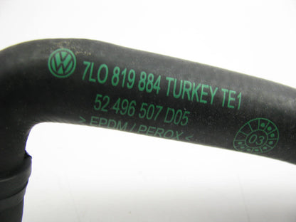 New Rear HVAC Heater Water Hose OEM For 07-09 Volkswagen Touareg 7L0819884A